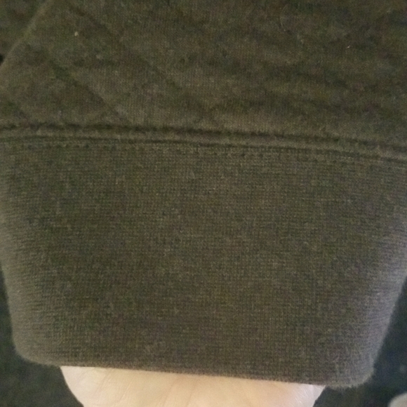 Eddie Bauer Men's Medium Brown Quilted Pullover - Picture 11 of 17